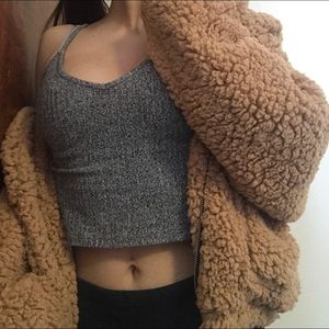 Fluffy teddy bear jacket!